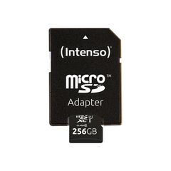 Intenso Premium - Flash memory card (microSDXC to SD ad | 3423492