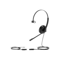 Yealink YHS34 Mono - Headset - on-ear - wired - black | 1308022