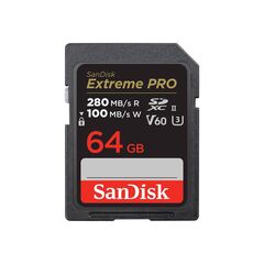 SanDisk Extreme Pro - Flash memory card - 64 | SDSDXEP-064G-GN4IN
