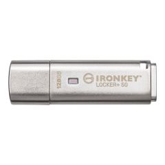 Kingston IronKey Locker+ 50 - USB flash drive - en | IKLP50/128GB