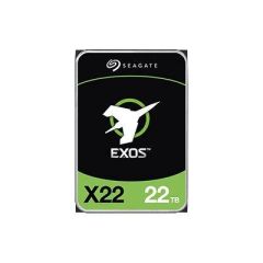 Seagate Exos X22 ST22000NM004E - Hard drive - 22 TB - internal -