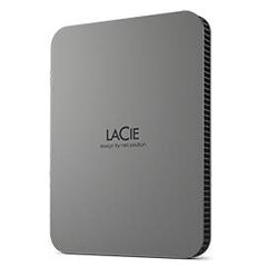 LaCie Mobile Drive Secure Space Gray 5TB, USB-C 3.0 STLR5000400