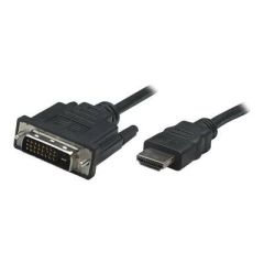 Manhattan HDMI to DVI-D 24+1 Cable, 1m, Male to Male, Bl | 322782