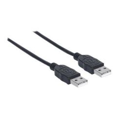Manhattan USB-A to USB-A Cable, 1m, Male to Male, 480 Mb | 353892