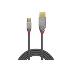 Lindy CROMO - USB cable - USB (M) to mini-USB Type B (M)  | 36634