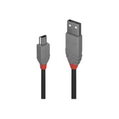 Lindy Anthra Line - USB cable - USB (M) to mini-USB Type  | 36725