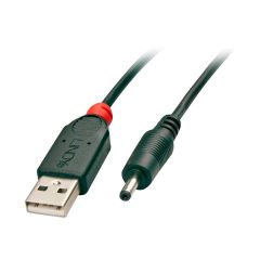 Lindy - USB power cable - DC jack 3.5 x 1.35 mm (M) to US | 70266