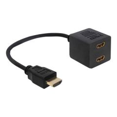 DeLock Adapter HDMI High Speed with Ethernet - Video/audi | 65226