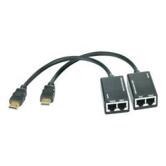 Techly IDATA EXT-E30D - Video/audio extender - u | IDATA-EXT-E30D