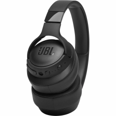 JBL TUNE 760NC / Headphones with mic / full size / Bluetooth / wireless, wired / active noise cancelling / 3.5 mm jack / black | JBLT760NCBLK, image 