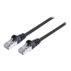 Intellinet Network Patch Cable, Cat6A, 0.5m, Black, Copp | 318754