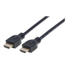 Manhattan HDMI Cable with Ethernet (CL3 rated, suitable  | 353922