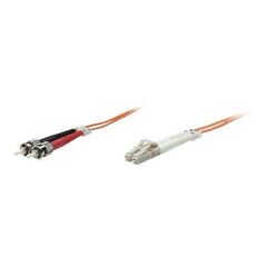 Intellinet Fiber Optic Patch Cable, OM1, LC/ST, 2m, Oran | 471312