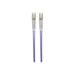 Intellinet Fibre Optic Patch Cable, OM4, LC/LC, 1m, Viol | 750875