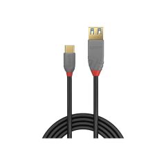 Lindy Black Line - USB cable - USB-C (M) to USB Type A (F | 36895