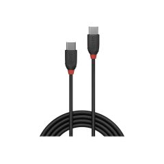 Lindy Black Line - USB cable - USB-C (M) to USB-C (M) - U | 36906