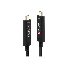 Lindy Fibre Optic Hybrid USB Type C Video Cable - USB cab | 38503