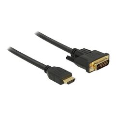 Delock - Adapter cable - HDMI male to DVI-D male - 1.5 m  | 85653