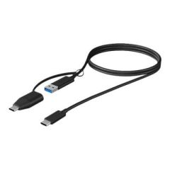 ICY BOX IB-CB034 - USB cable - USB-C (M) to USB Type A, USB-C - U