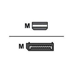 M-CAB - DisplayPort cable - Mini DisplayPort (M) to Dis | 7200536