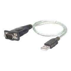 Manhattan USB-A to Serial Converter cable, 45cm, Male to | 205146