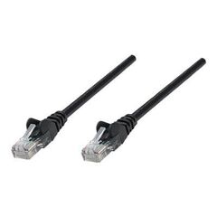 Intellinet Network Patch Cable, Cat5e, 1m, Black, CCA, U | 320740