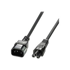 Lindy Cloverleaf - Power cable - IEC 60320 C14 to IEC 603 | 30343