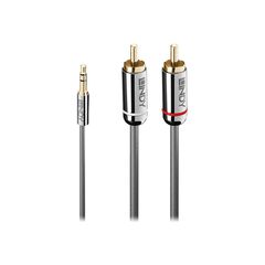 Lindy Cromo Line - Audio adaptor - RCA x 2 male to mini-p | 35334