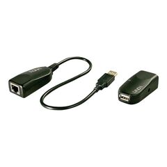LINDY USB 2.0 CAT5 Extender (Transmitter and Receiver uni | 42693