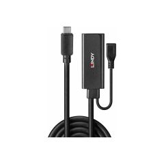 Lindy - USB cable - USB Type A, Micro-USB Type B (F) to 2 | 43344