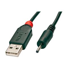 Lindy - USB power cable - DC jack 2.3 x 0.7 mm (M) to USB | 70265