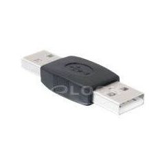 Delock - USB gender changer - USB (M) to USB (M) - black | 65011