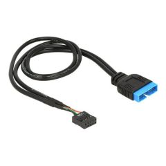 DeLOCK - USB internal adapter - 9 pin USB header (F) to 1 | 83776