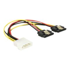 DeLOCK - Power adapter - 4 PIN internal power (M) to SATA | 85237