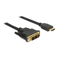 Delock - Adapter cable - DVI-D male to HDMI male - 1.5 m  | 85583
