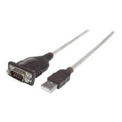 Manhattan USB-A to Serial Converter cable, 45cm, Male to | 151856