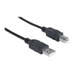 Manhattan USB-A to USB-B Cable, 5m, Male to Male, 480 Mb | 337779
