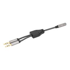 Manhattan Headset Adapter Cable with Stereo Audio Y-Spli | 356121