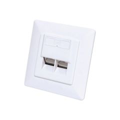 Intellinet - Wall plate - Cat6 10G - with labeling windo | 771900