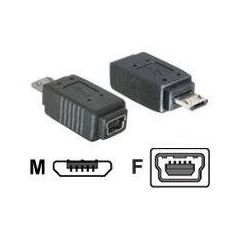 Delock - USB adapter - Micro-USB Type B (M) to mini-USB T | 65063