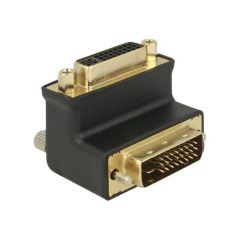 DeLOCK - DVI adapter - DVI-D (M) to DVI-I (F) angled | 65866
