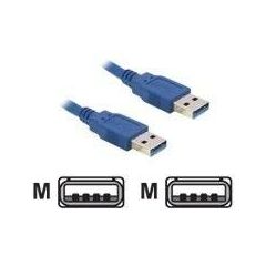 Delock - USB cable - USB (M) to USB (M) - USB 3.0 - 1.5 m | 82430