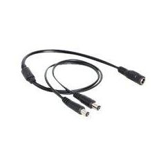 DeLOCK - Power splitter - DC jack 5.5 x 2.1 mm (M) to DC  | 83286