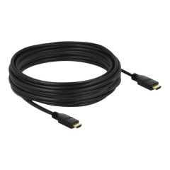 Delock - High Speed - HDMI cable with Ethernet - HDMI mal | 85284