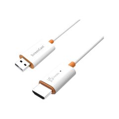 j5create JVAW56 - Wireless audio / video adapter - whi | JVAW56-N