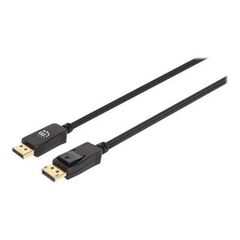 Manhattan DisplayPort 1.4 Cable, 8K@60hz, 1m, Braided Ca | 353595
