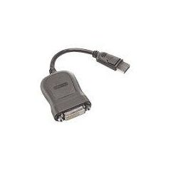 Lenovo - DVI cable - single link - DisplayPort (M) to D | 45J7915