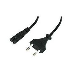 Lindy - Power cable - IEC 60320 C7 to Europlug (M) - 3 m  | 30422