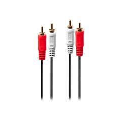 Lindy Premium - Audio cable - RCA x 2 (M) to RCA x 2 (M)  | 35666