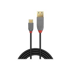 Lindy Anthra Line - USB cable - USB (M) to USB-C (M) - US | 36897